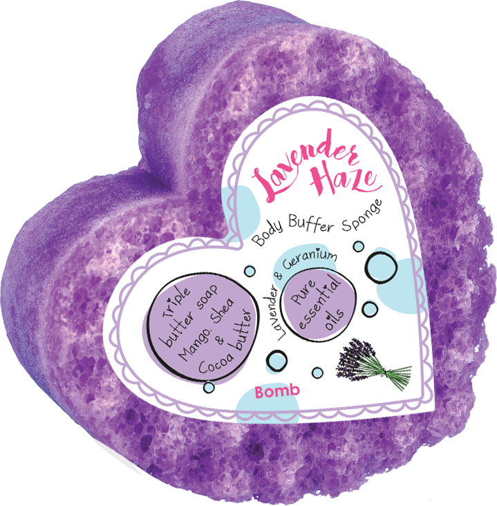 Lavender Haze Body Buffer Shower Soap