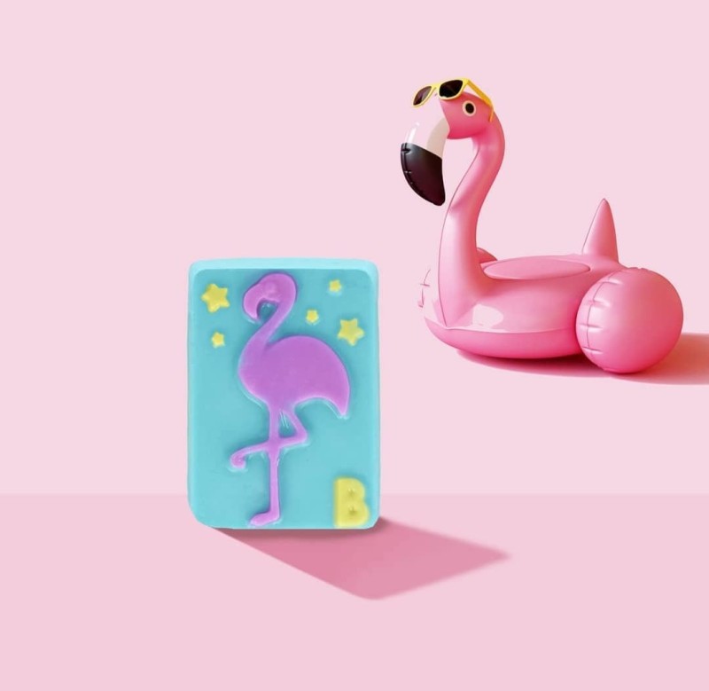 Glamingo Shaped Soap