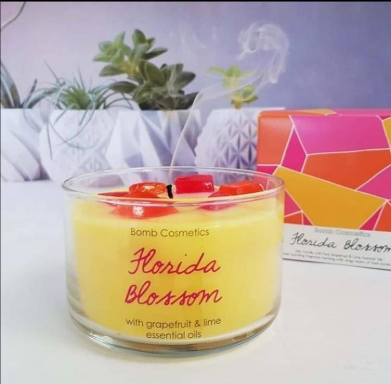 Florida Blossom Jelly Candle
