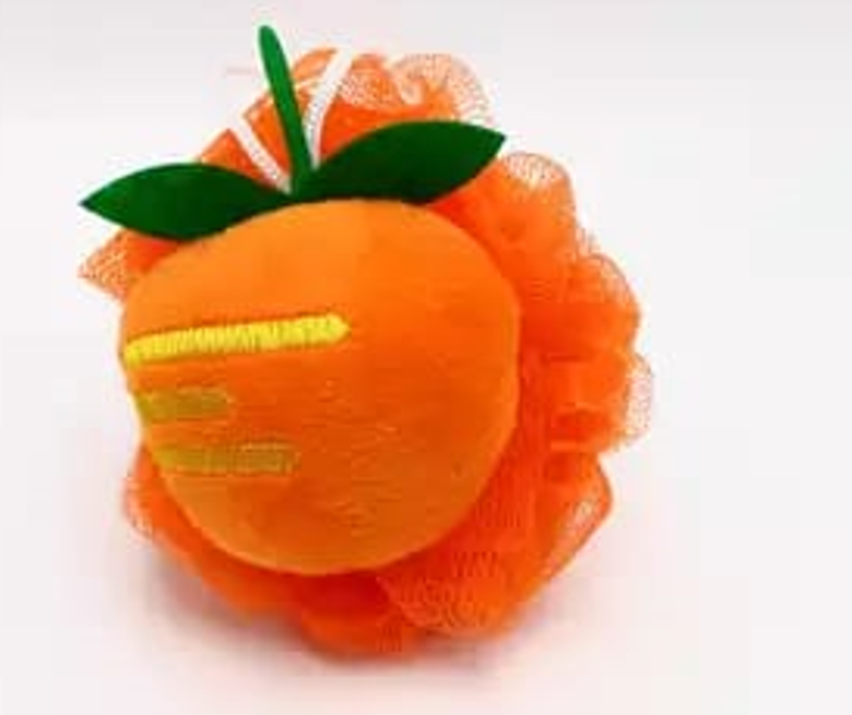 Orange Shower Sponge