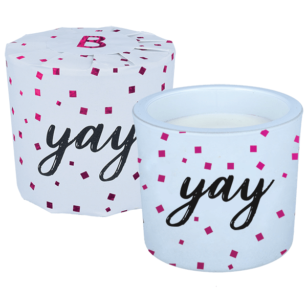 Yay Wrapped Candle