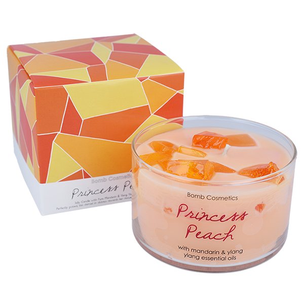 Princess Peach Jelly Candle