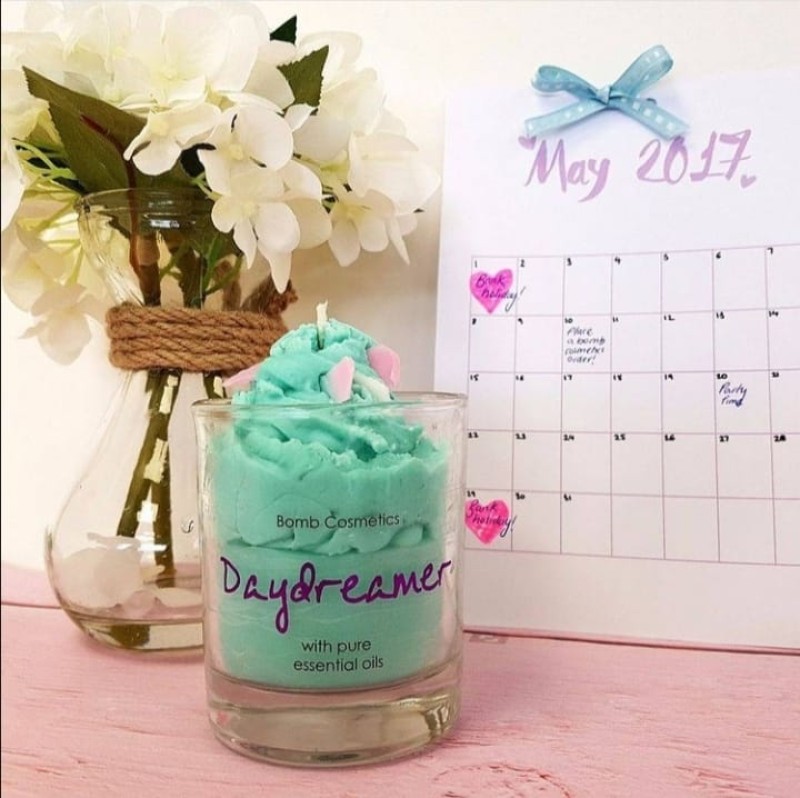 Daydreamer Piped Glass Candle